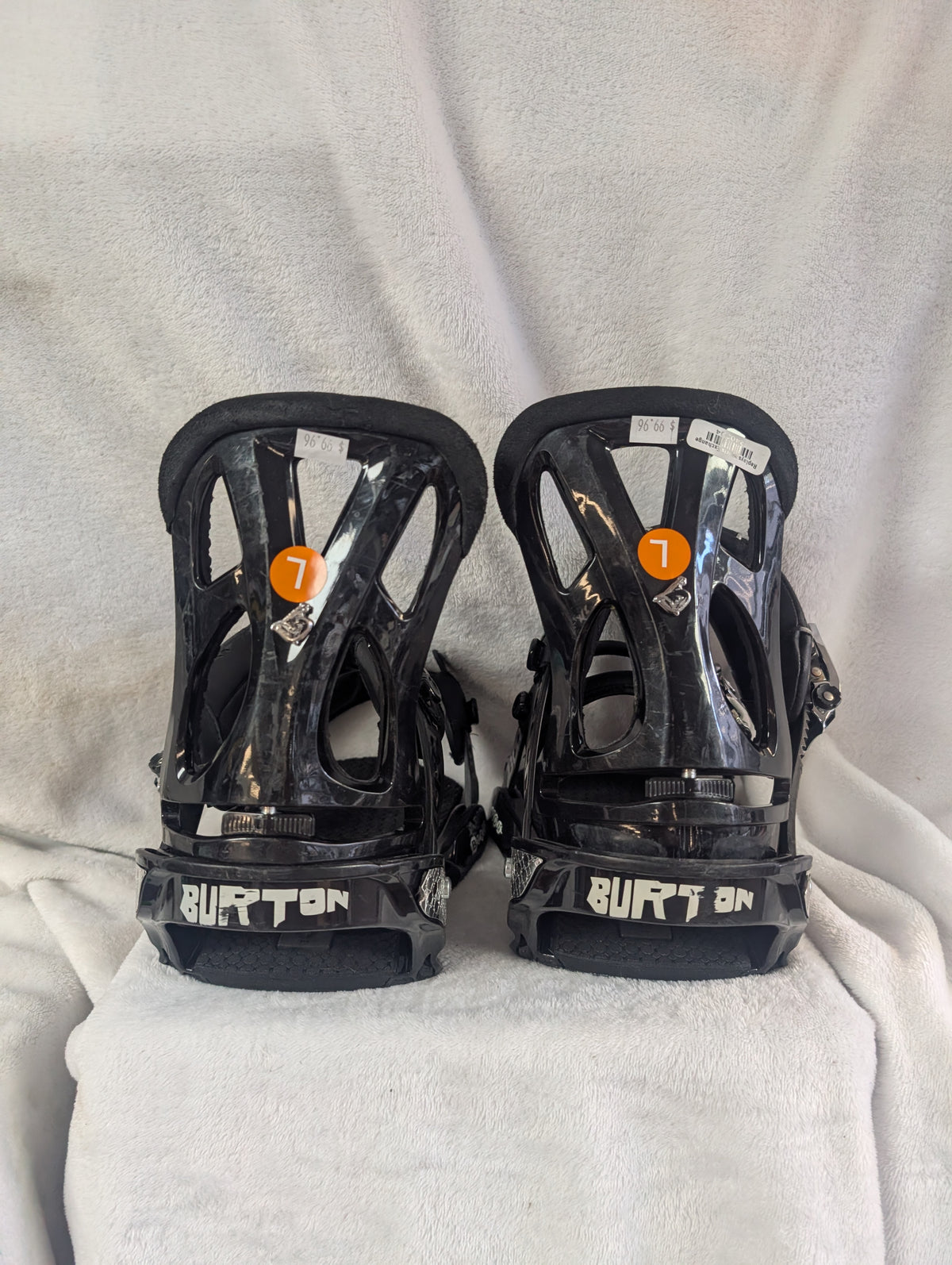 Burton Cartel Snowboard Bindings Size Medium Color Black Condition Used