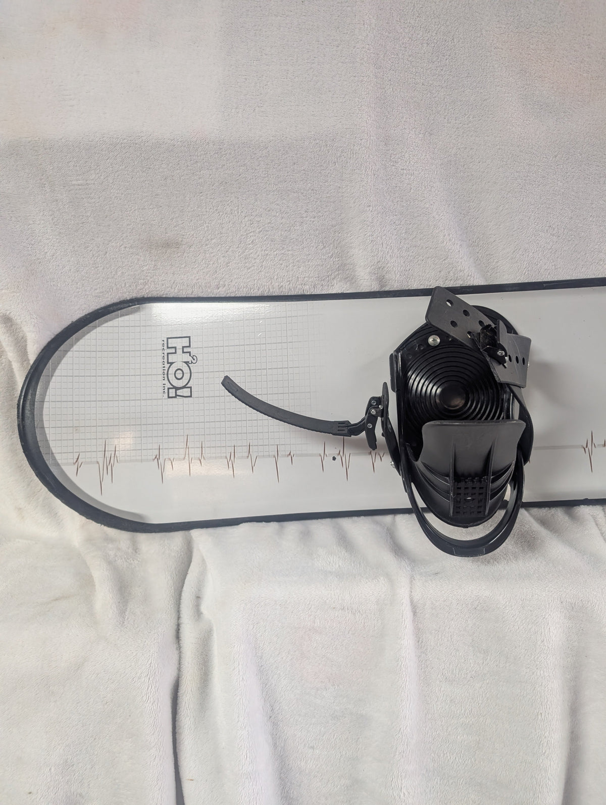H2O Ex Snowboard Size 146 cm Color Green w/Burton Escapade Bindings Size M/L Condition Used (Copy)