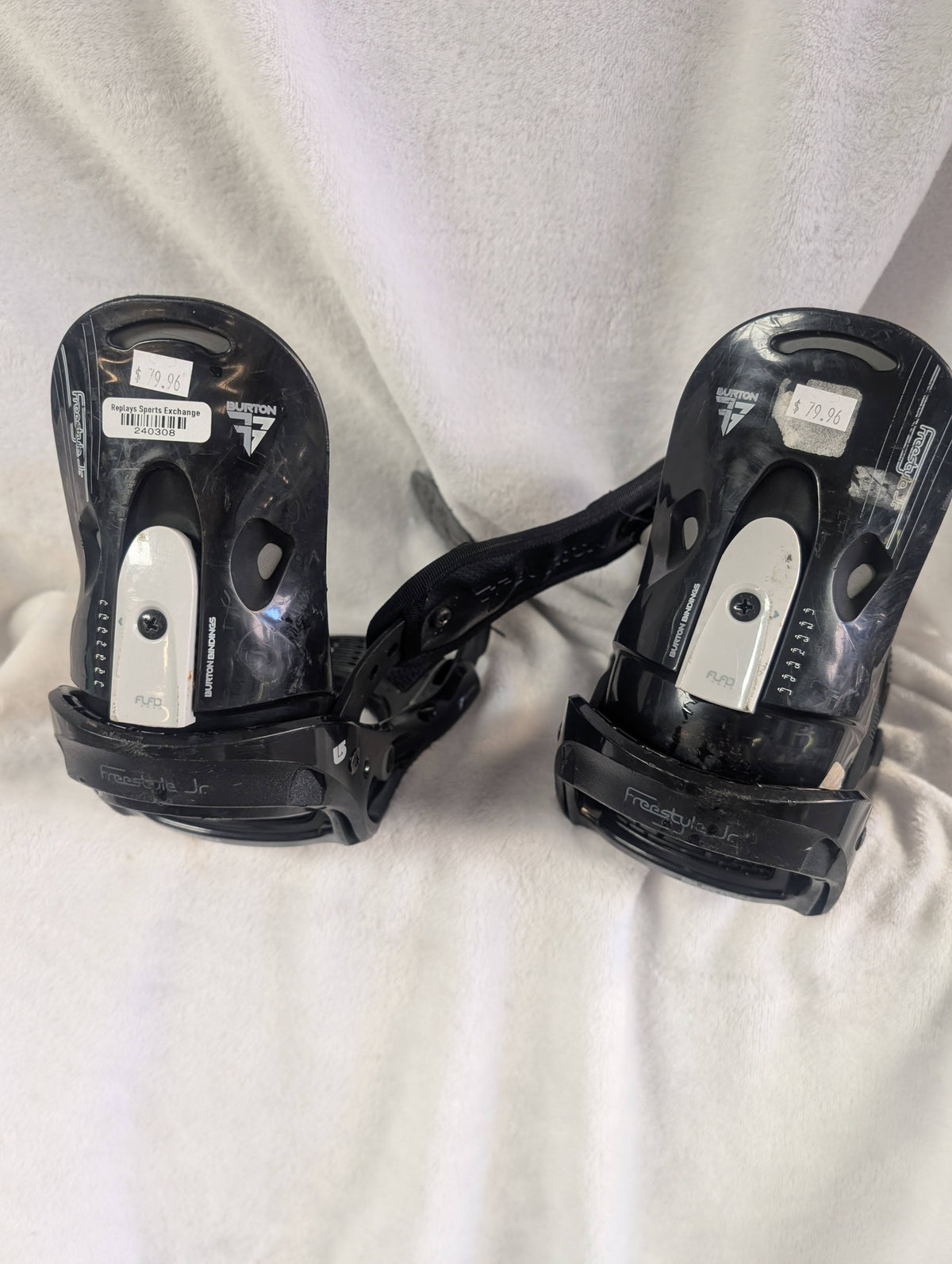 Burton Freestyle Jr Snowboard Bindings Size Small Color Black Condition Used