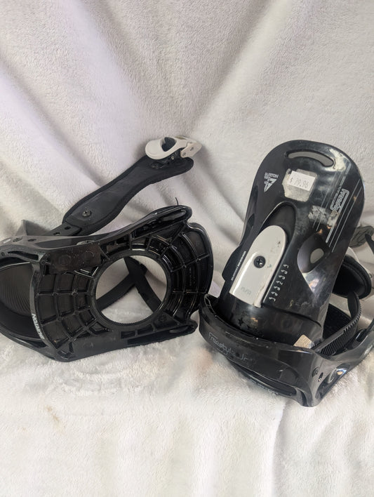 Burton Freestyle Jr Snowboard Bindings Size Small Color Black Condition Used