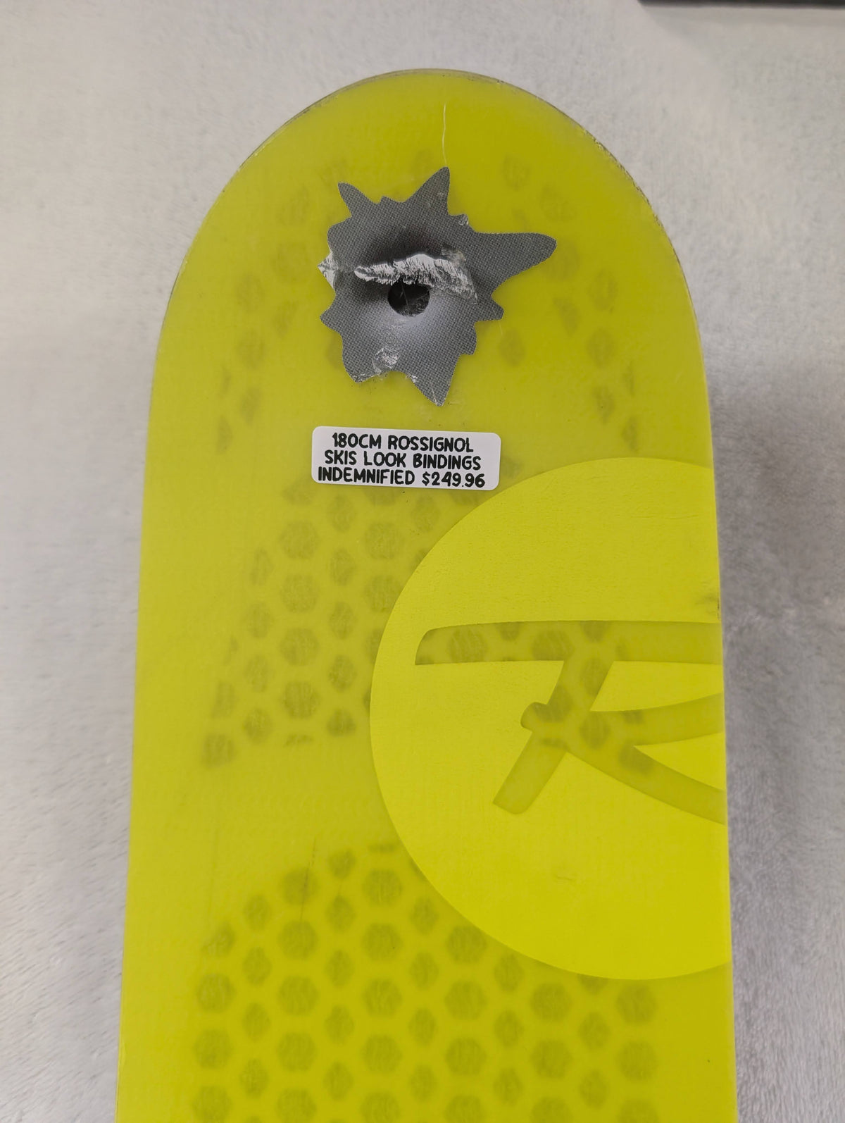 Rossignol Soul 7 Skis Look Bindings 180 cm Color Black Condition Used