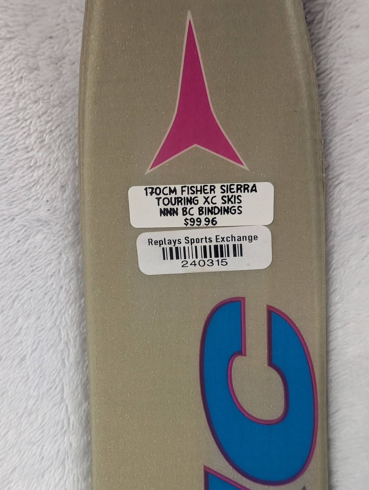 Atomic Sierra Touring Cross Country XC Skis with NNN BC Bindings Size 170 cm Color Blue Condition Used