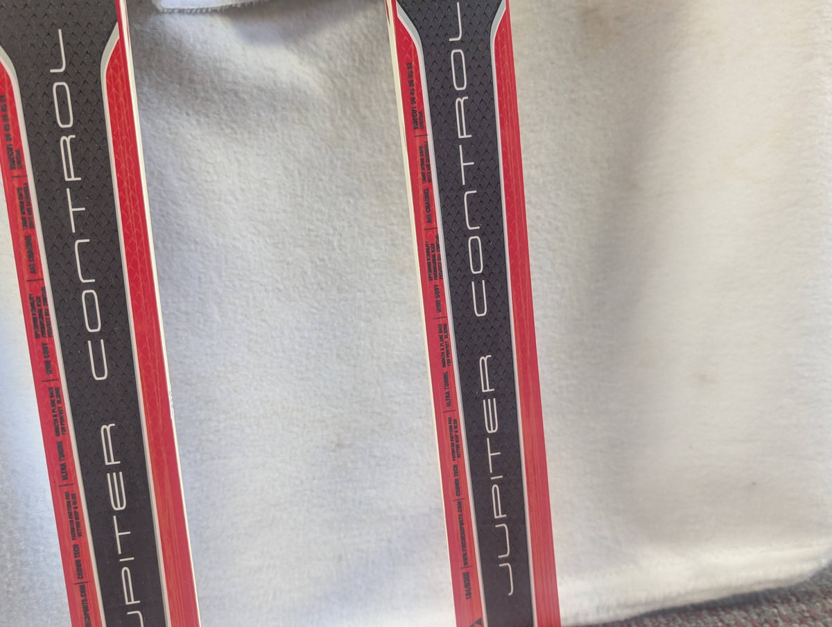 Fischer Cross Country Nordic Cruising XC Skis SNS Pilot Bindings Size 184 cm Red Used
