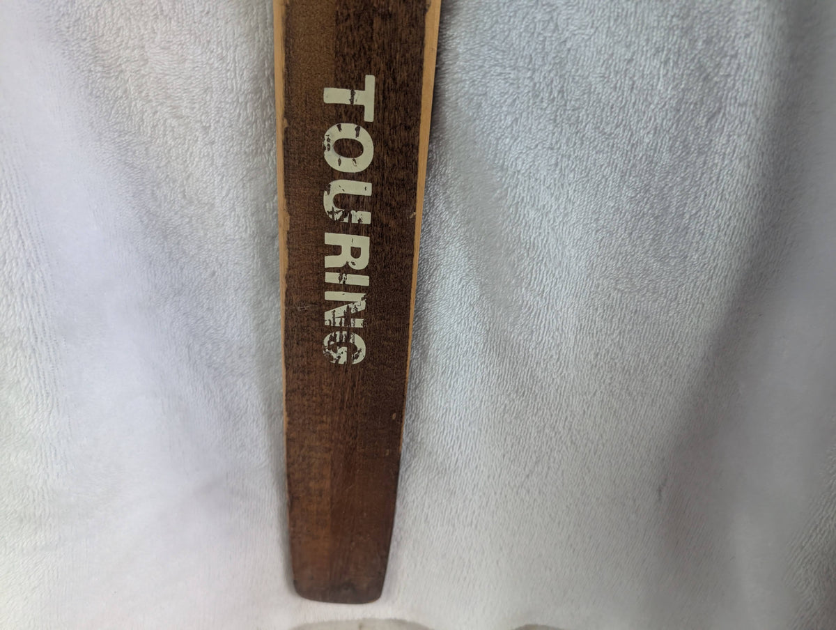 Laasanen Touring Cross Country XC Skis 75mm 3 Pin Bindings Size 200cm Color Brown Condition Used