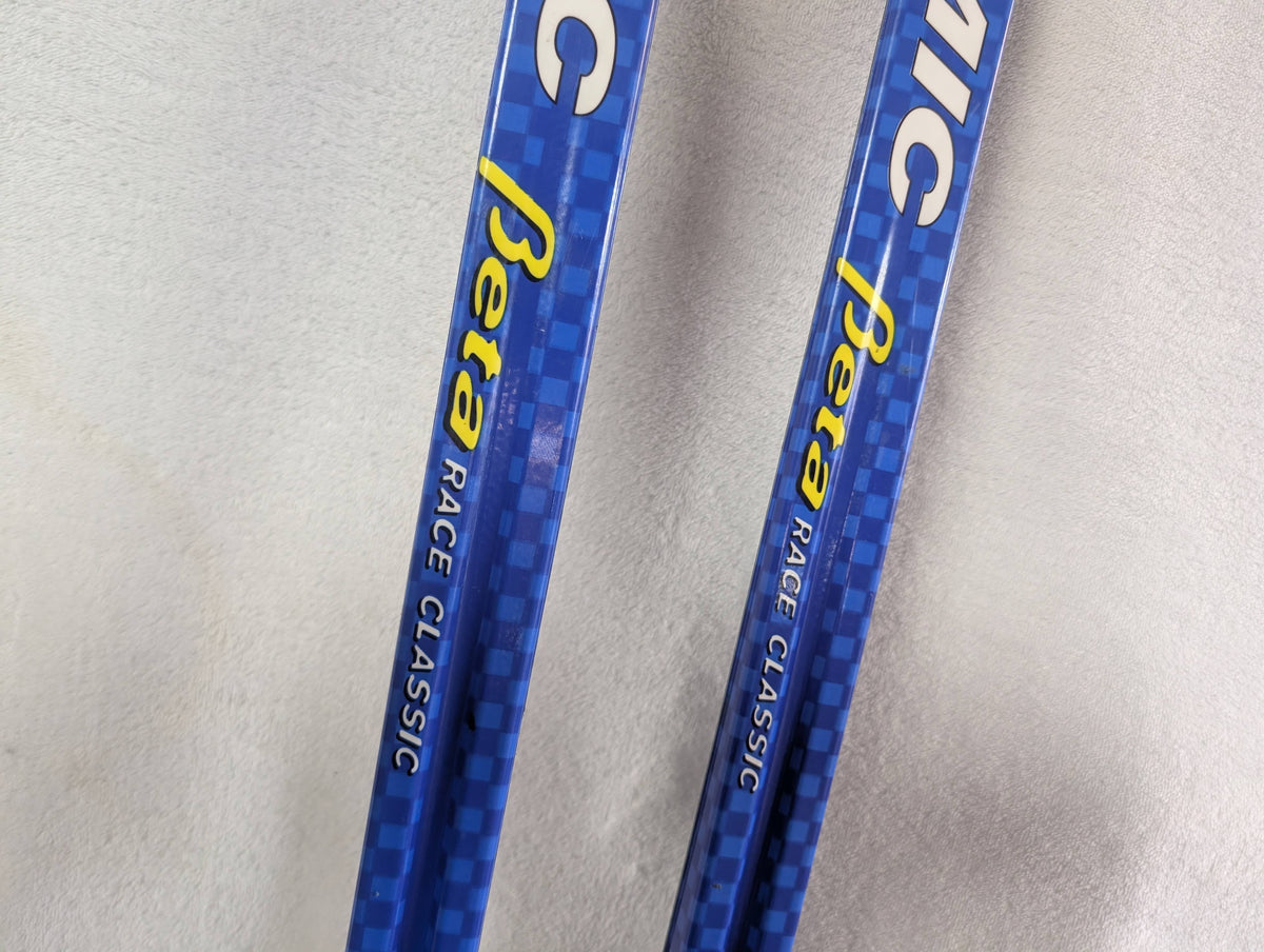 Atomic Beta Race Cross Country XC Skis with NNN Bindings Size 201cm Color Blue Condition Used