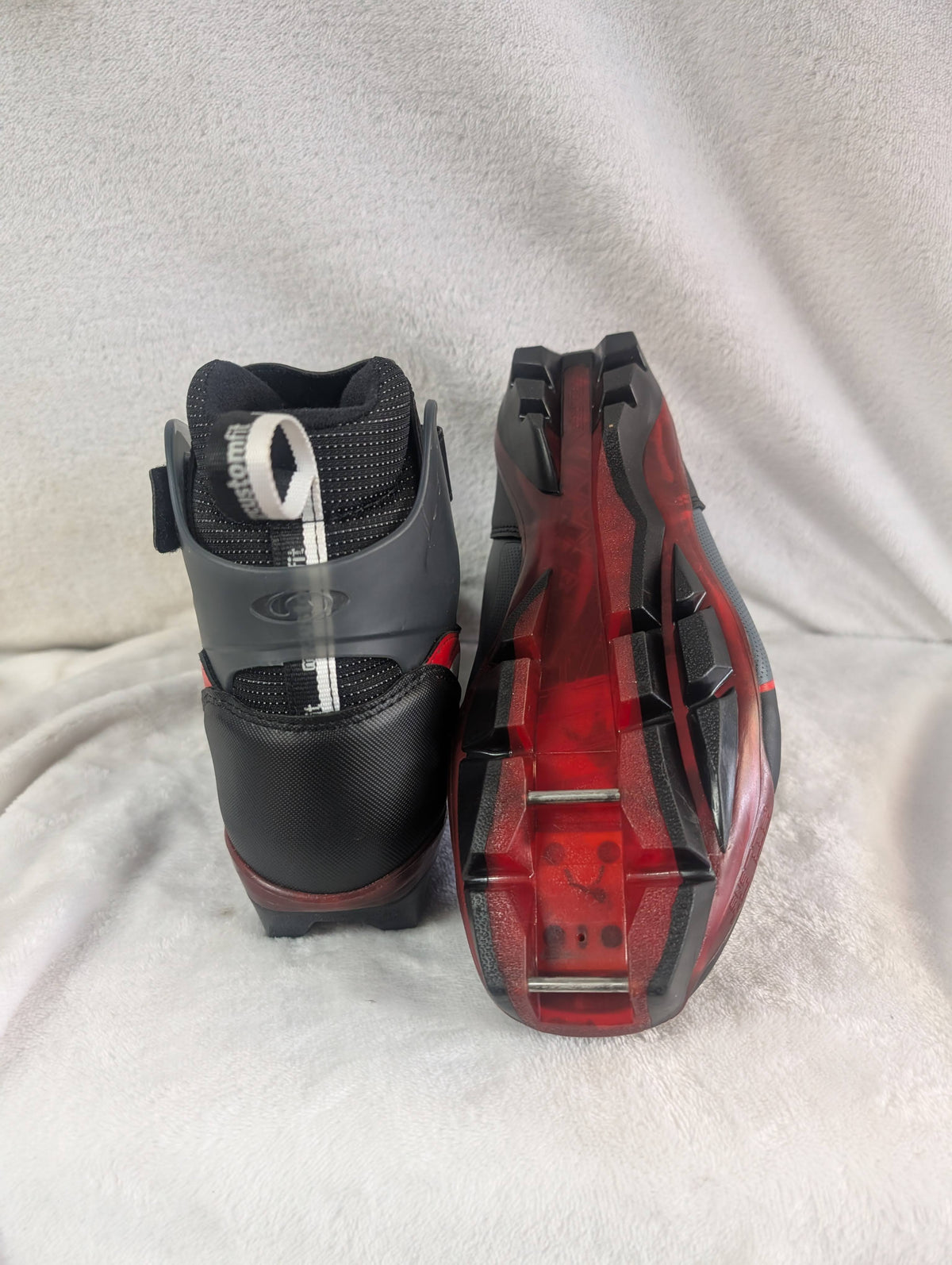 Salomon Escape 7 Pilot Cross Country Ski Boots Size 8.5 Color Black Condition Used XC
