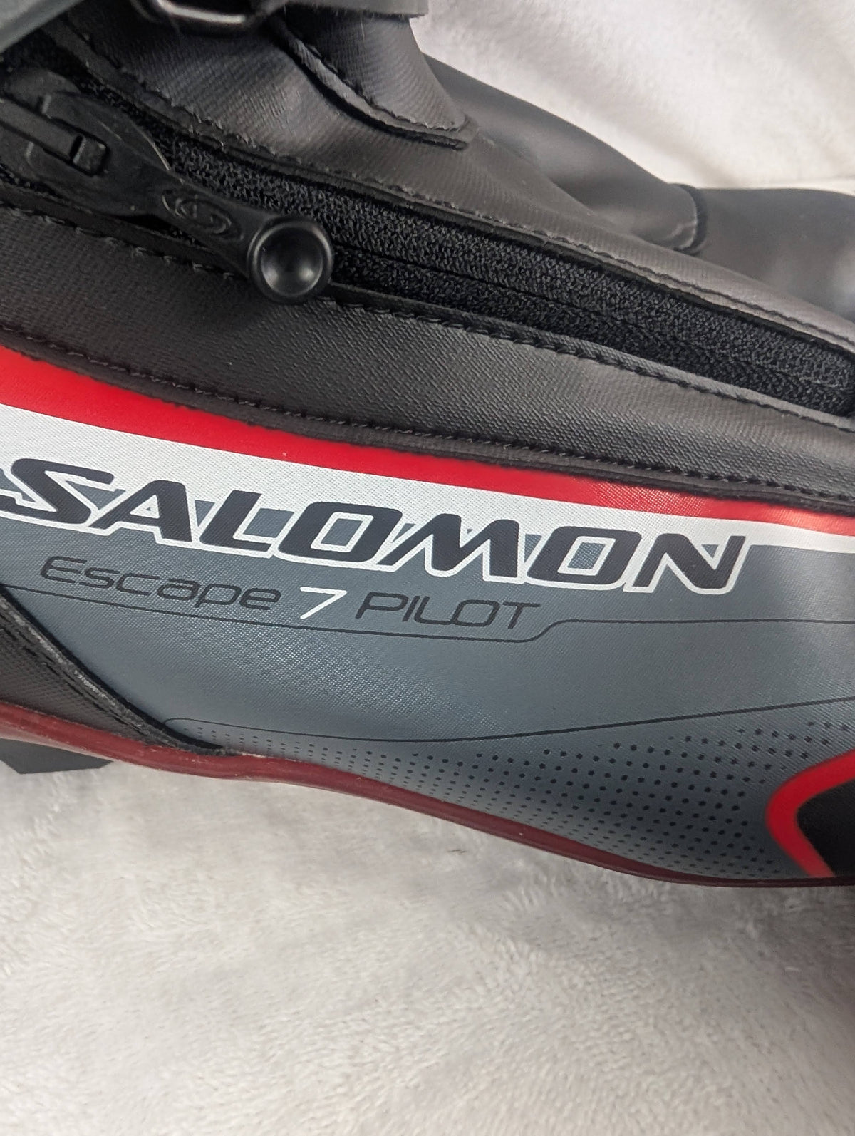 Salomon Escape 7 Pilot Cross Country Ski Boots Size 8.5 Color Black Condition Used XC
