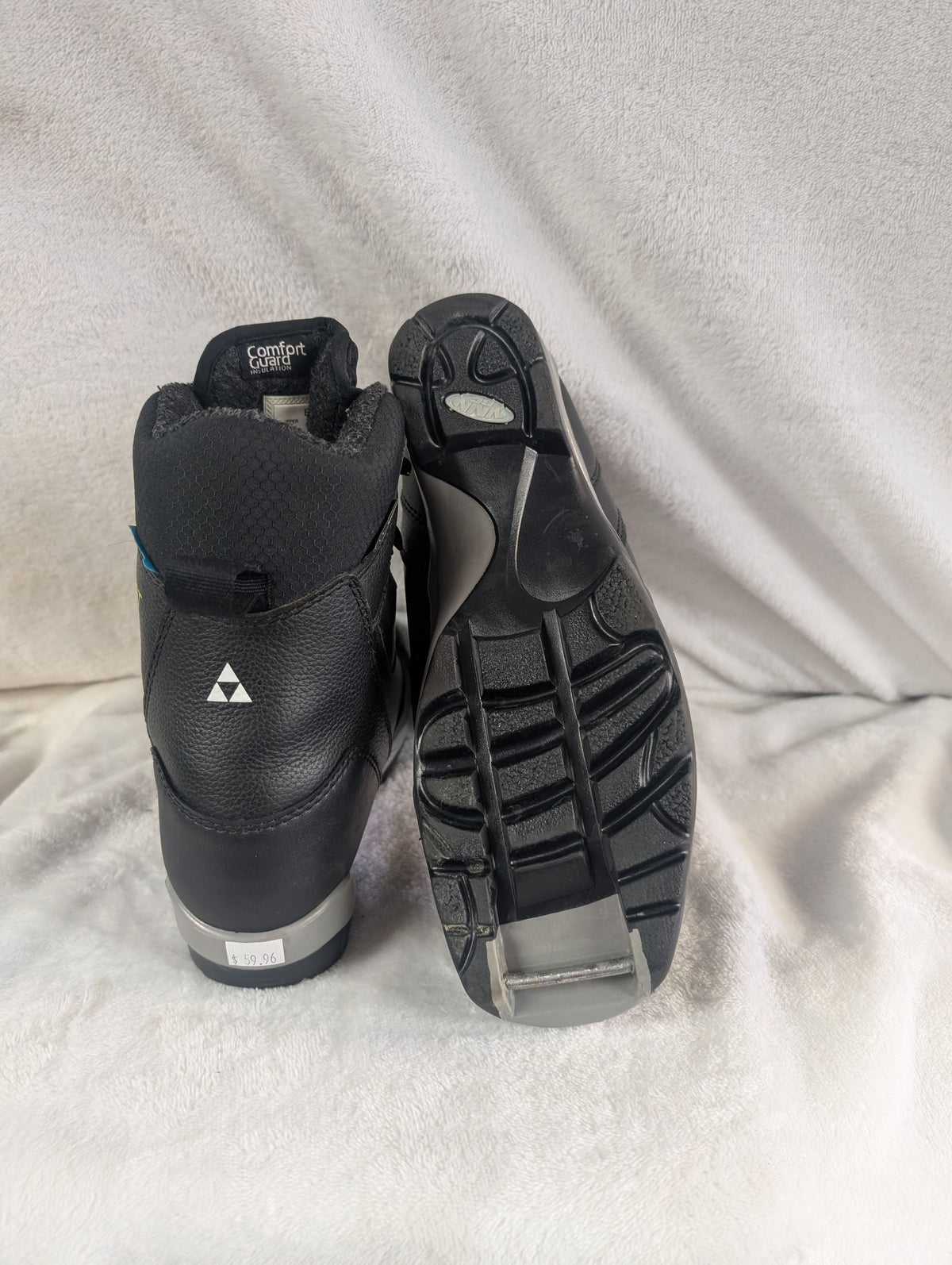 Fisher BCX GT NNN BC Cross Country XC Ski Boots Size 42 Color Black Condition Used