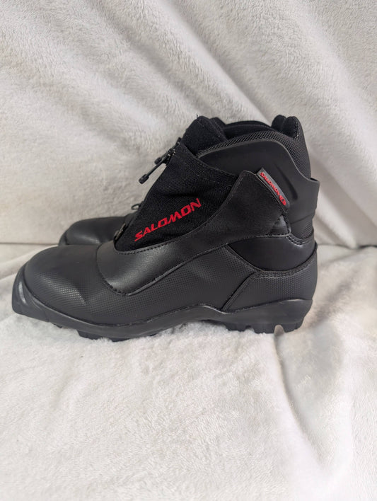 Salomon SNS BC (X-Adventure) XC Cross Country Ski Boots Size 40 Color Black Condition Used