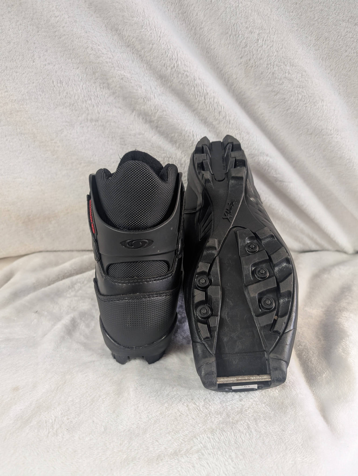 Salomon SNS BC (X-Adventure) XC Cross Country Ski Boots Size 40 Color Black Condition Used