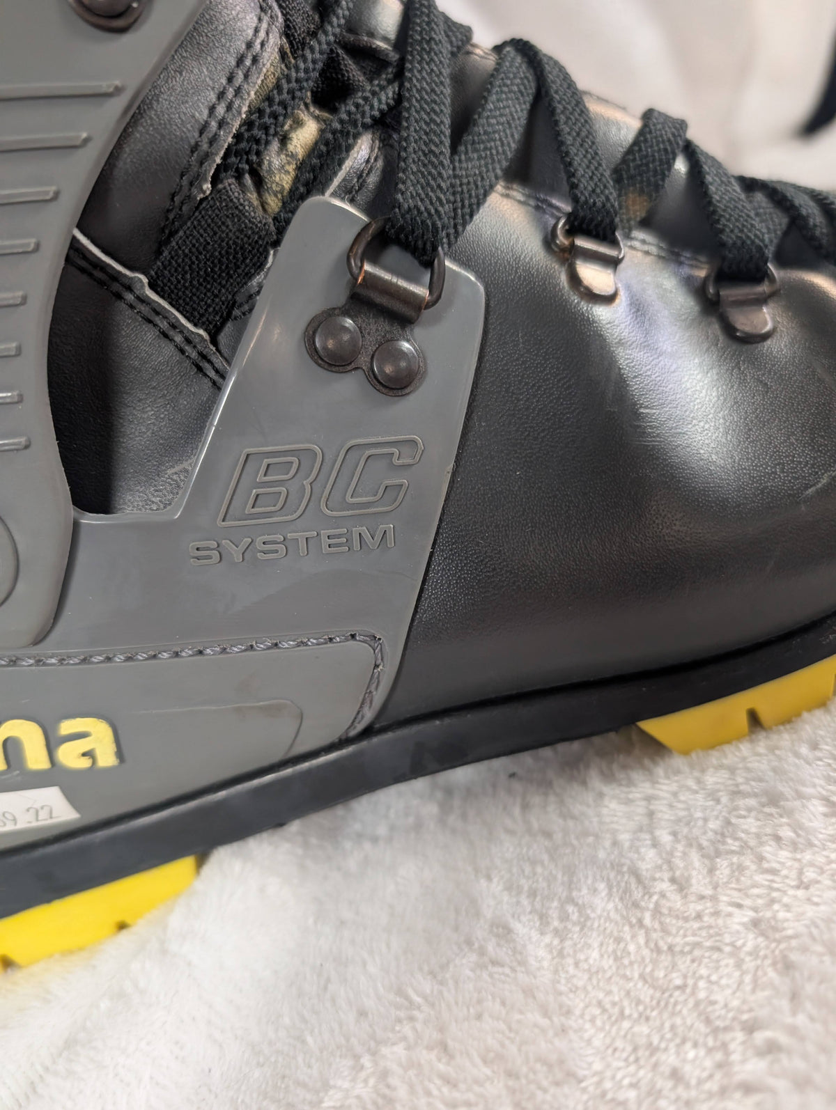 Alpina NNN BC Ski Boots Size 26.5 EU 41 Color Gray Condition Used XC