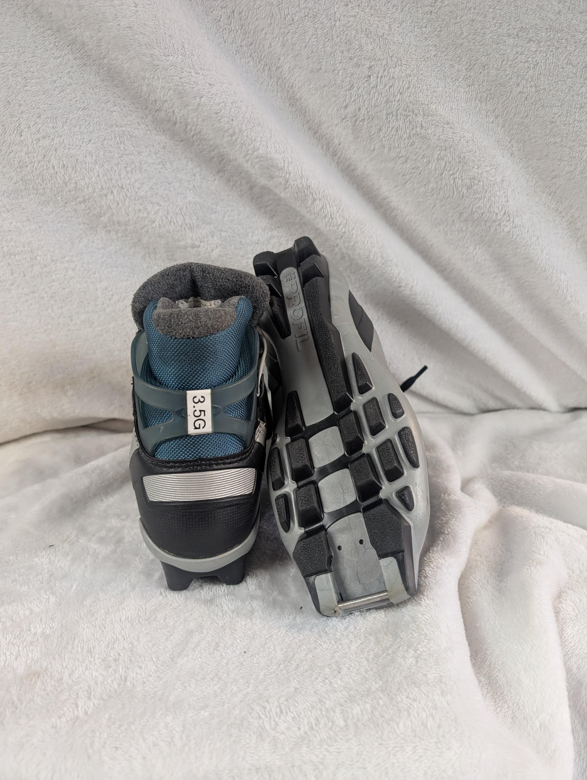 Salomon Cross Country SNS Profil Ski Boots Size 36 Color Black Condition Used XC