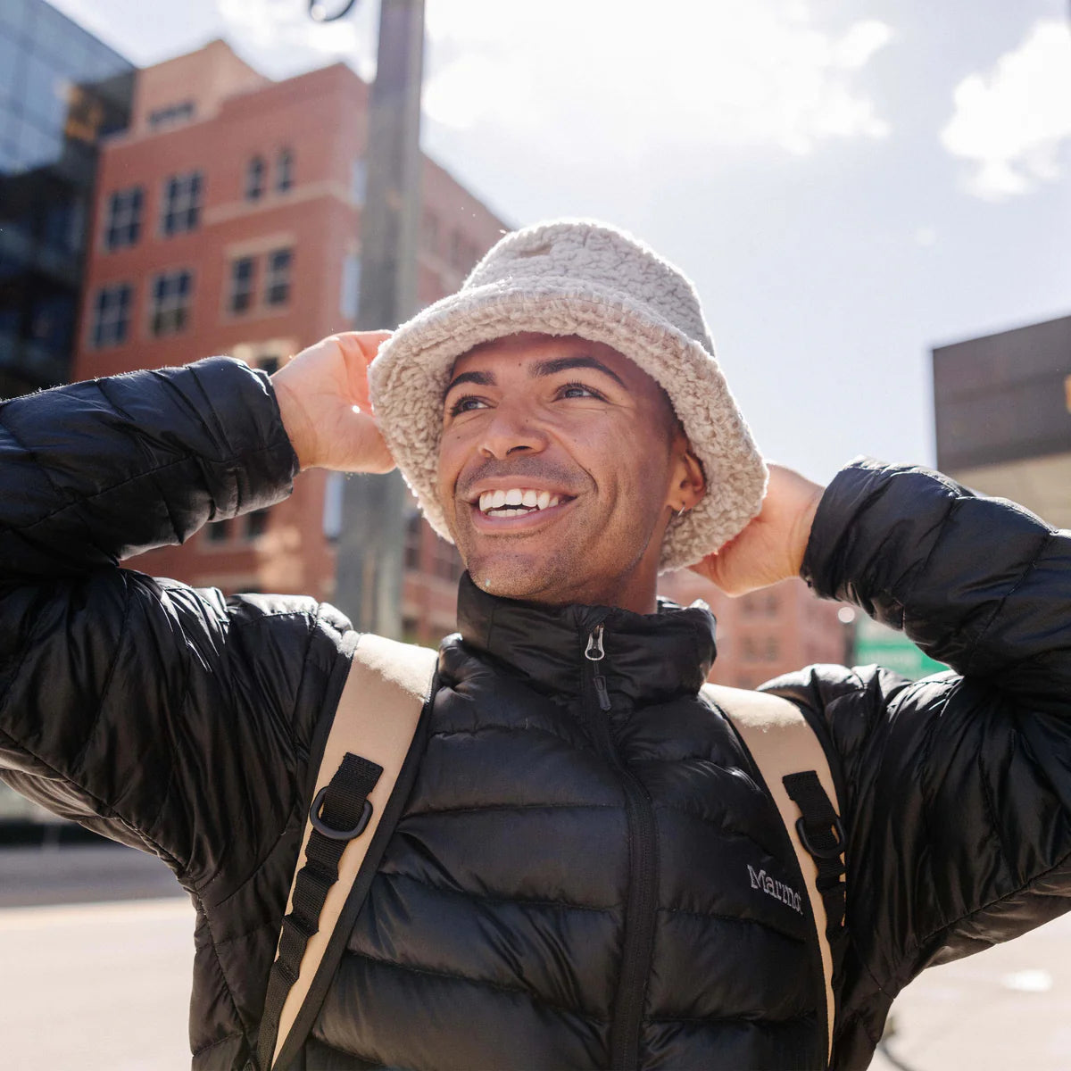 Turtle fur Comfort Luxe Bucket Hat High Pile Fleece Stomp Hat Size Adult New