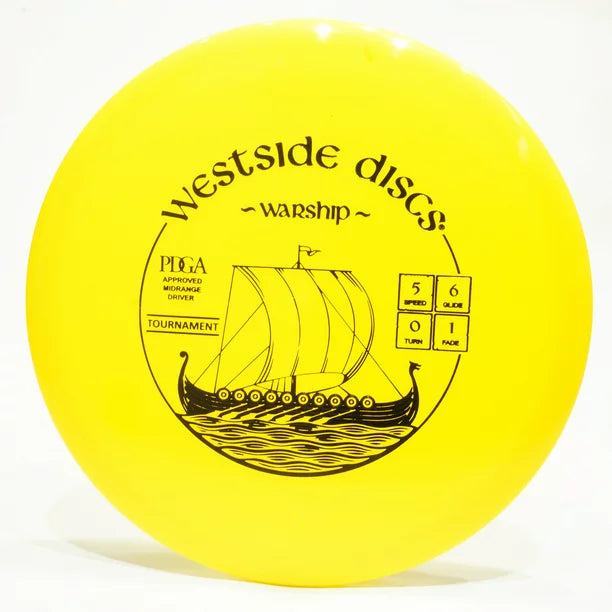 Westside Discs Tournament Warship 173-177 g  New Driver