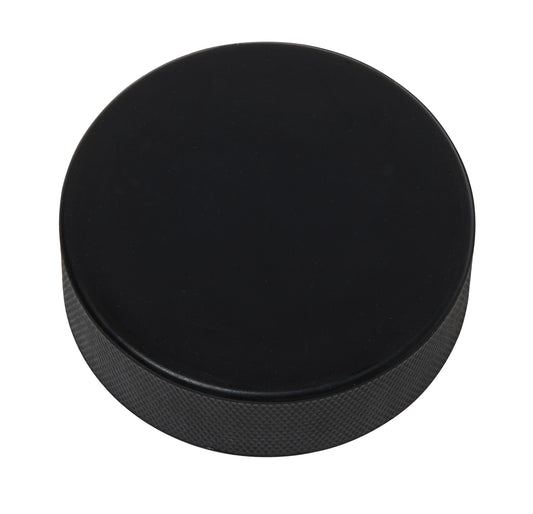 Hockey Puck Black One Piece New 6 oz