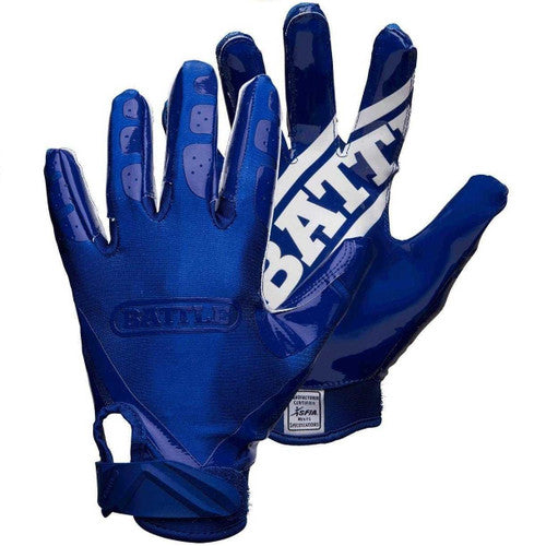 Battle Football Gloves Double Threat Adult Receiver Gloves New