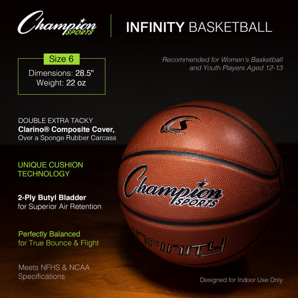 Champion Women's  Composite Microfiber Basketball New