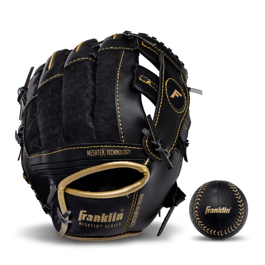 Franklin Baseball Mitt Teeball Fielding Glove 9.5 In Right Hand Left hand throw NEW