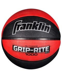 Franklin Outdoor Grip-Rite 1000 Basketball, Size 27.5, Red