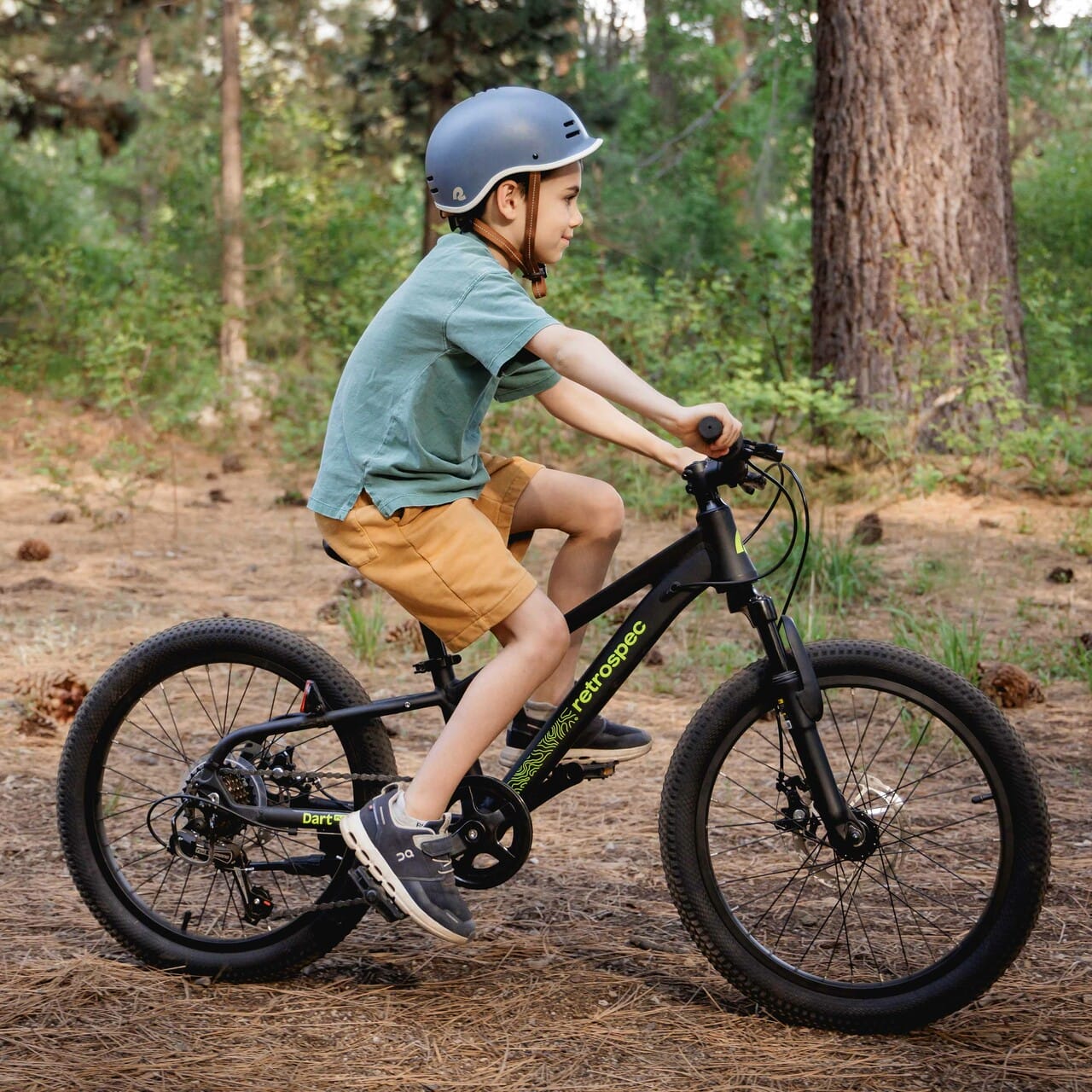 Retrospec Dart Plus 20" Kids' Mountain Bike 7 Speed (6-8 yrs) New MTB
