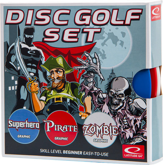 Latitude 64 Disc Golf Set 3 Discs New Beginner Starter Set
