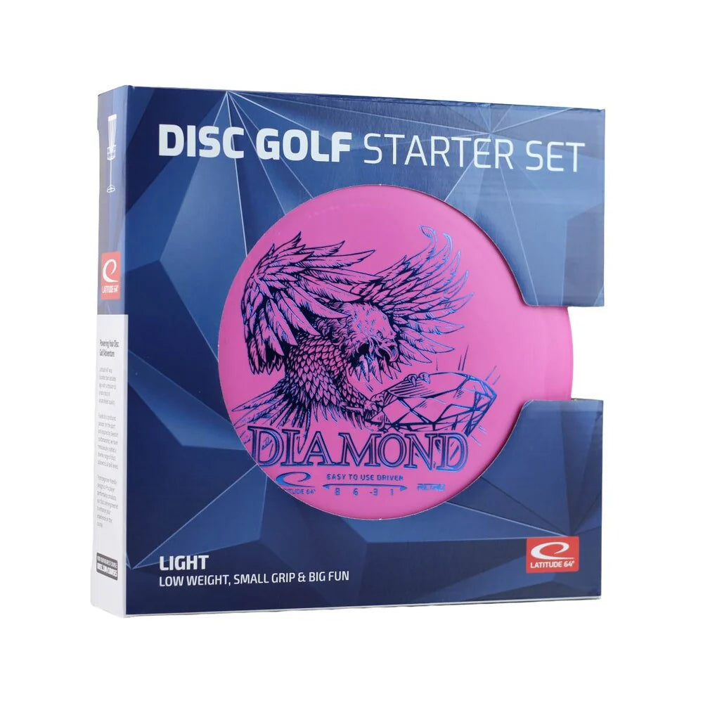 Latitude 64 Disc Golf Set 3 Discs New Light Starter Set
