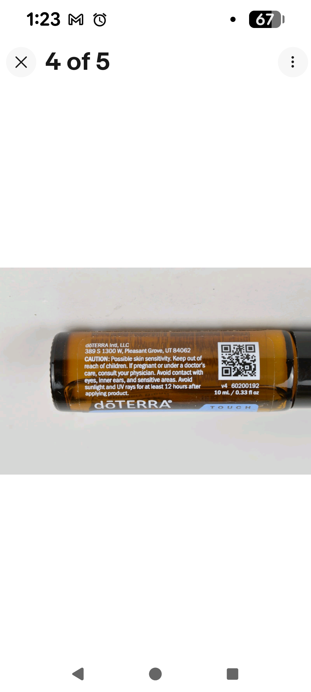 doTerra Breathe Touch 10ml