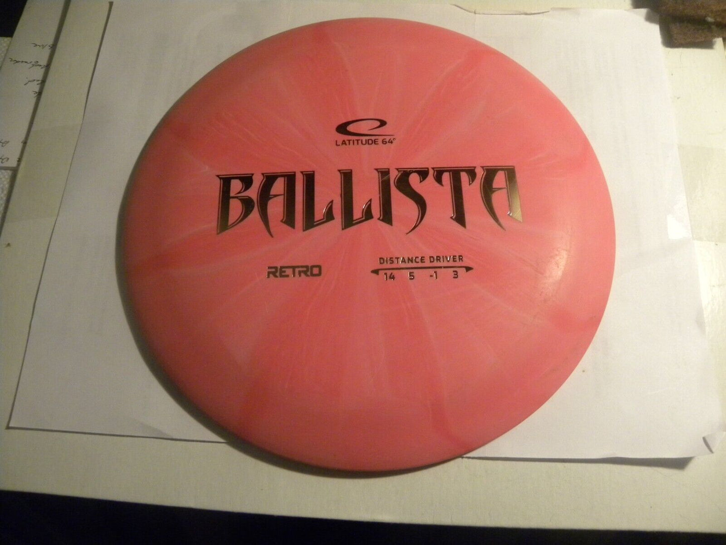 Dynamic Discs Latitude 64 Retro Burst Ballista 175 g Disc Golf New Driver