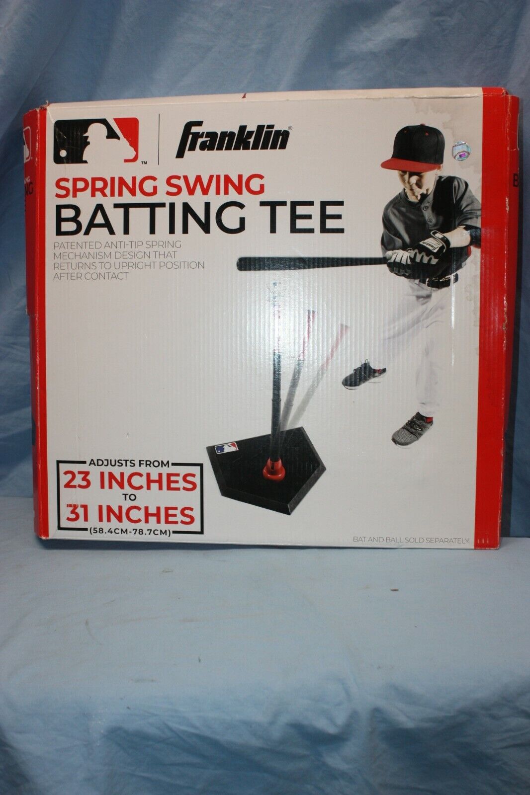 Franklin Batting tee Adjustable Size 23 - 33" Baseball