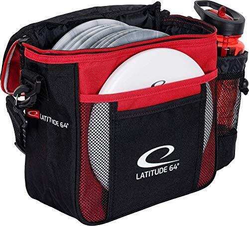 Latitude 64 Red Slim Disc Golf Bag, Introductory Disc Golf Bag