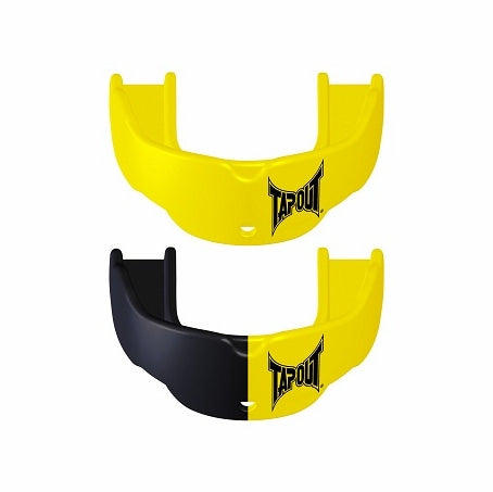 Battle Tap Out Mouthguard 2-Pack Yellow/Black and Yellow Adult New