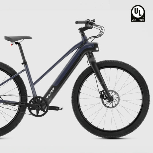 Vvolt Alpha II Step Through Belt Drive Electric Bikes eBike UL2849 44LB Viavolt