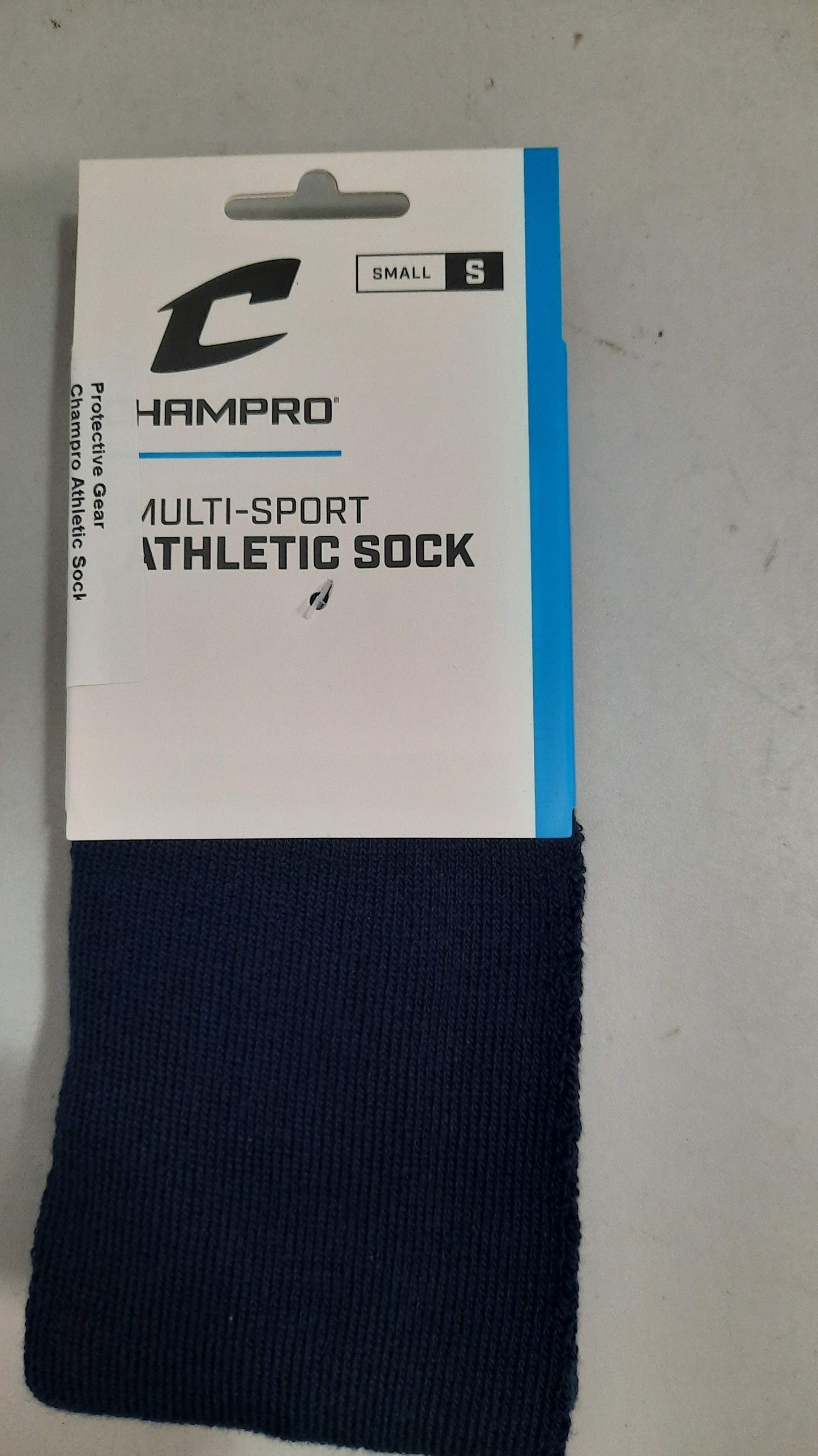 Champro Athletic Socks Size Small Color Navy Blue Multi-Sport Condition New
