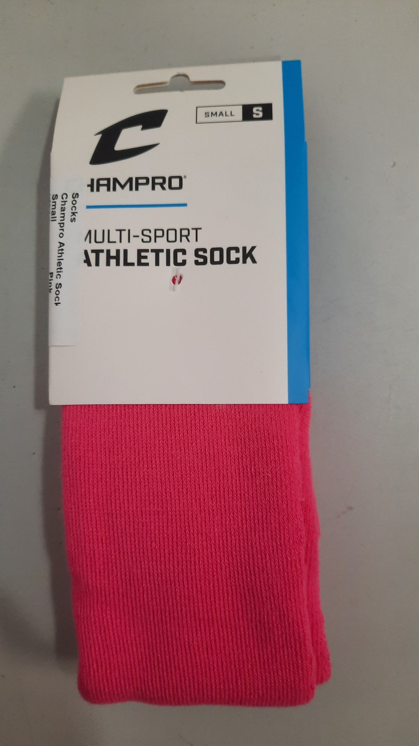 Champro Athletic Socks Size Small Color Pink Multi-Sport Condition New