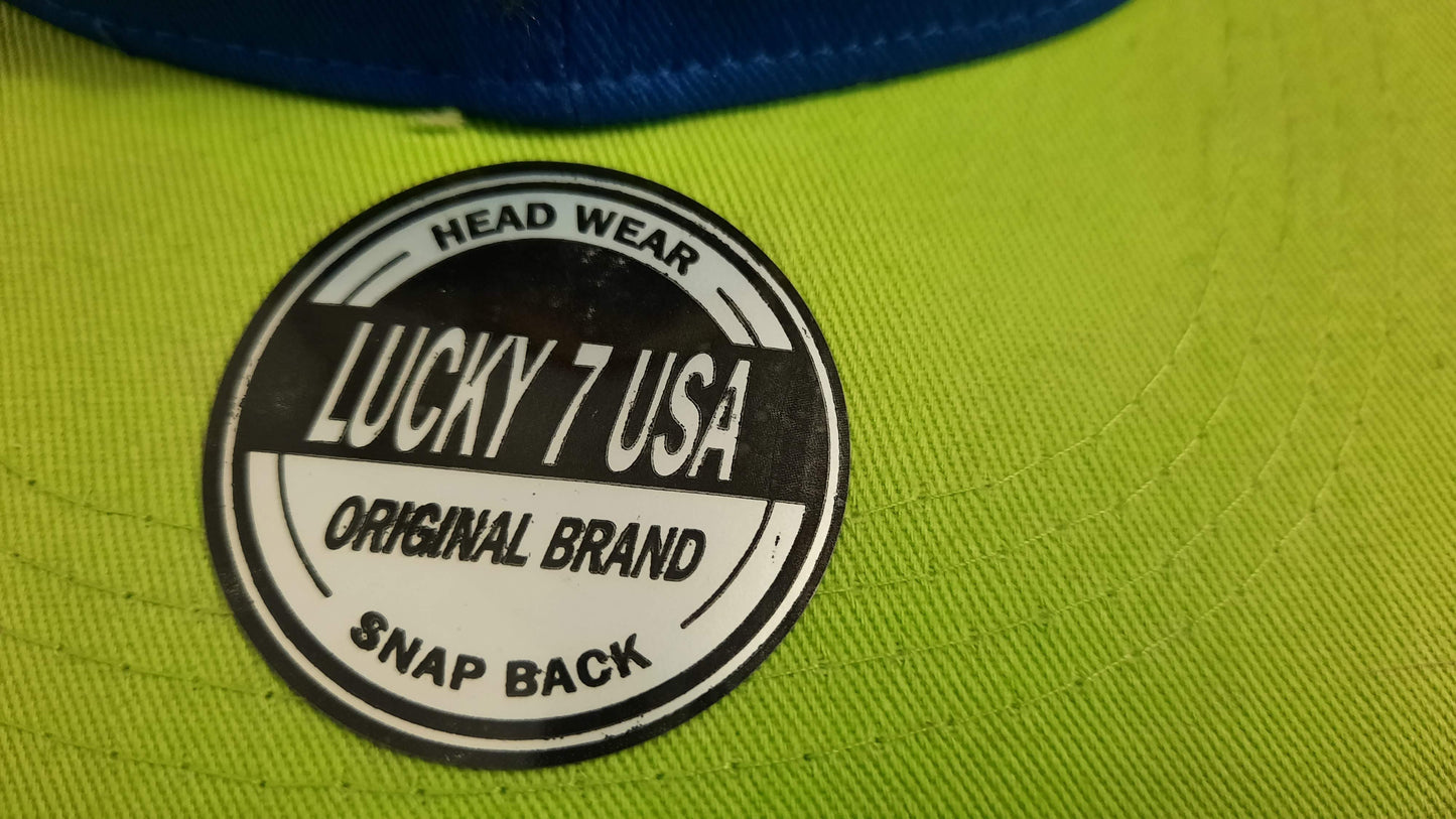 Lucky 7 Colorado Hats O/S Blue NEW Clearance Locally