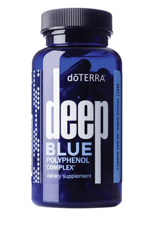 DoTerra Deep Blue Complex Essential Oil 60 Capsules New