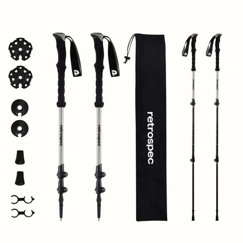 Retrospec Trekking Hiking Pole Foam Adjustable New Solstice