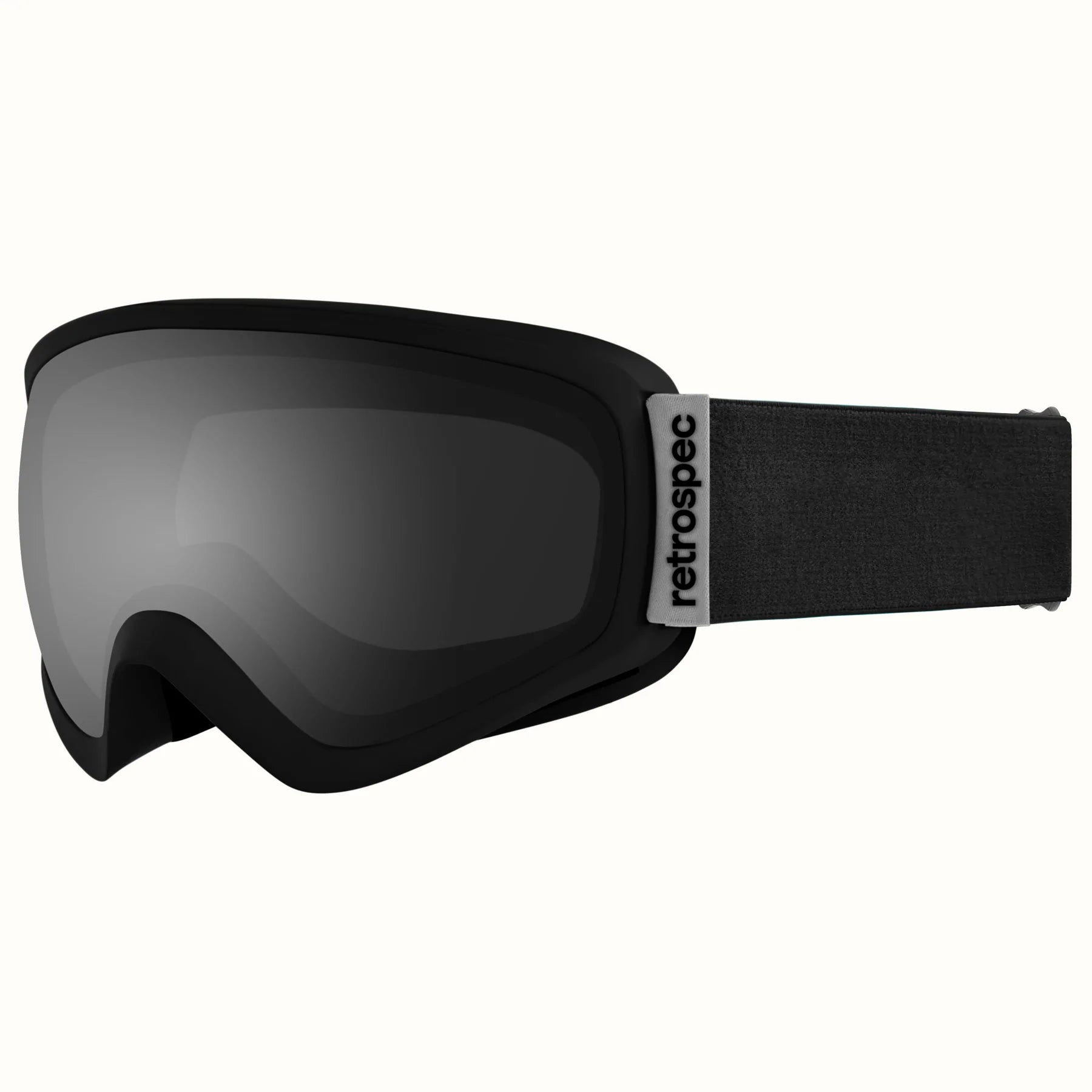 Dipper Kids' Ski & Snowboard Goggles Matte White and Stone