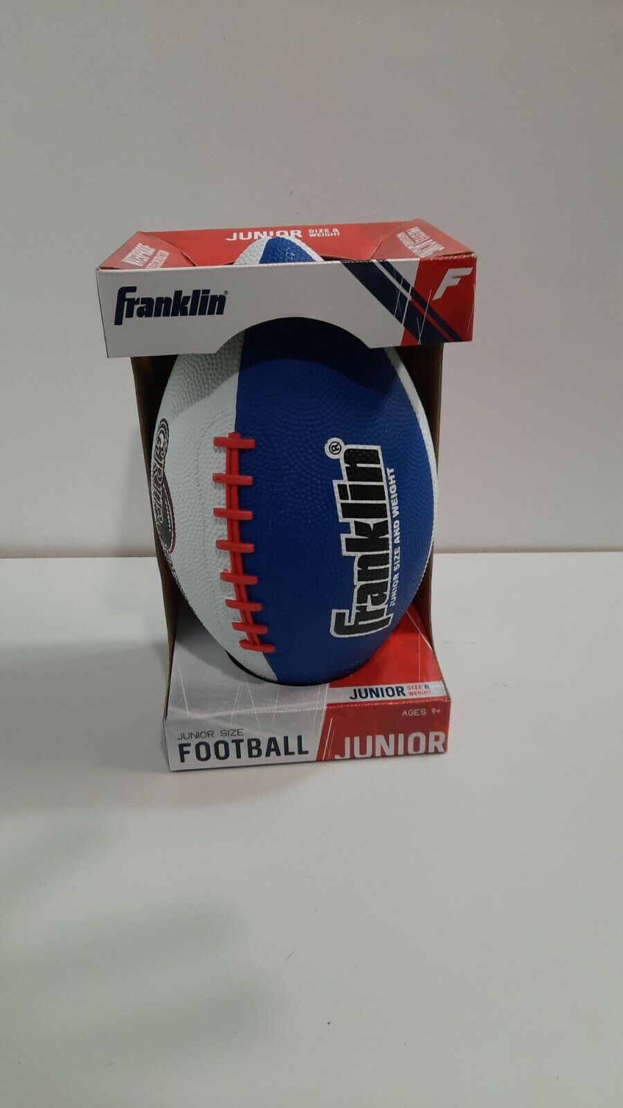 Franklin grip right junior size football ages 9 plus