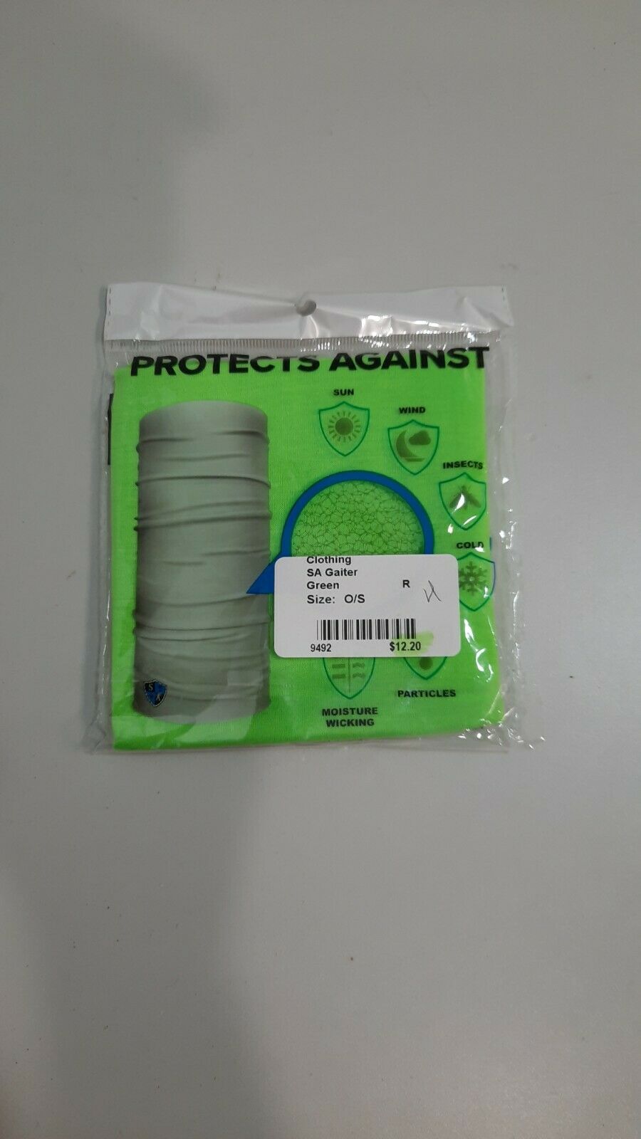 SA Co. Face shield protects Against Sun wind insects cold particles one size...