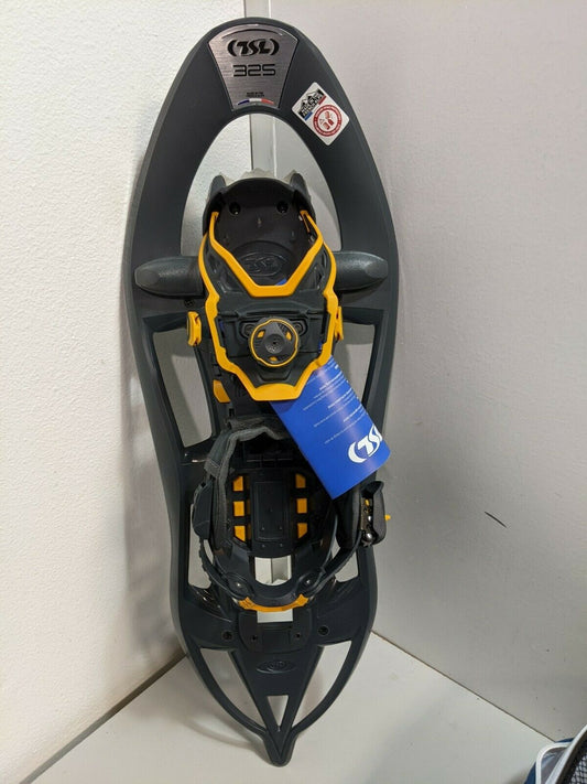 TSL SnowShoes Boa Model 325 Adjust Color Dark Gray Size 23.25", Men's Shoe Size 7 - 15, 260 LB Max, 110 LB Min