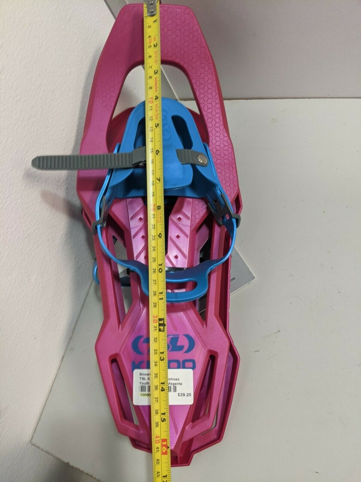 TSL Kidoo Snow Shoes 17-in Color Magenta Youth Kids New Without Bag, Shoe Size Girls 12.5 - 4 Boy, 65LB Max, 30 LB Min