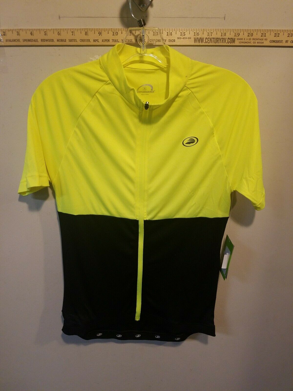 Performance Elite Cycling Jersey Yellow New Clearance