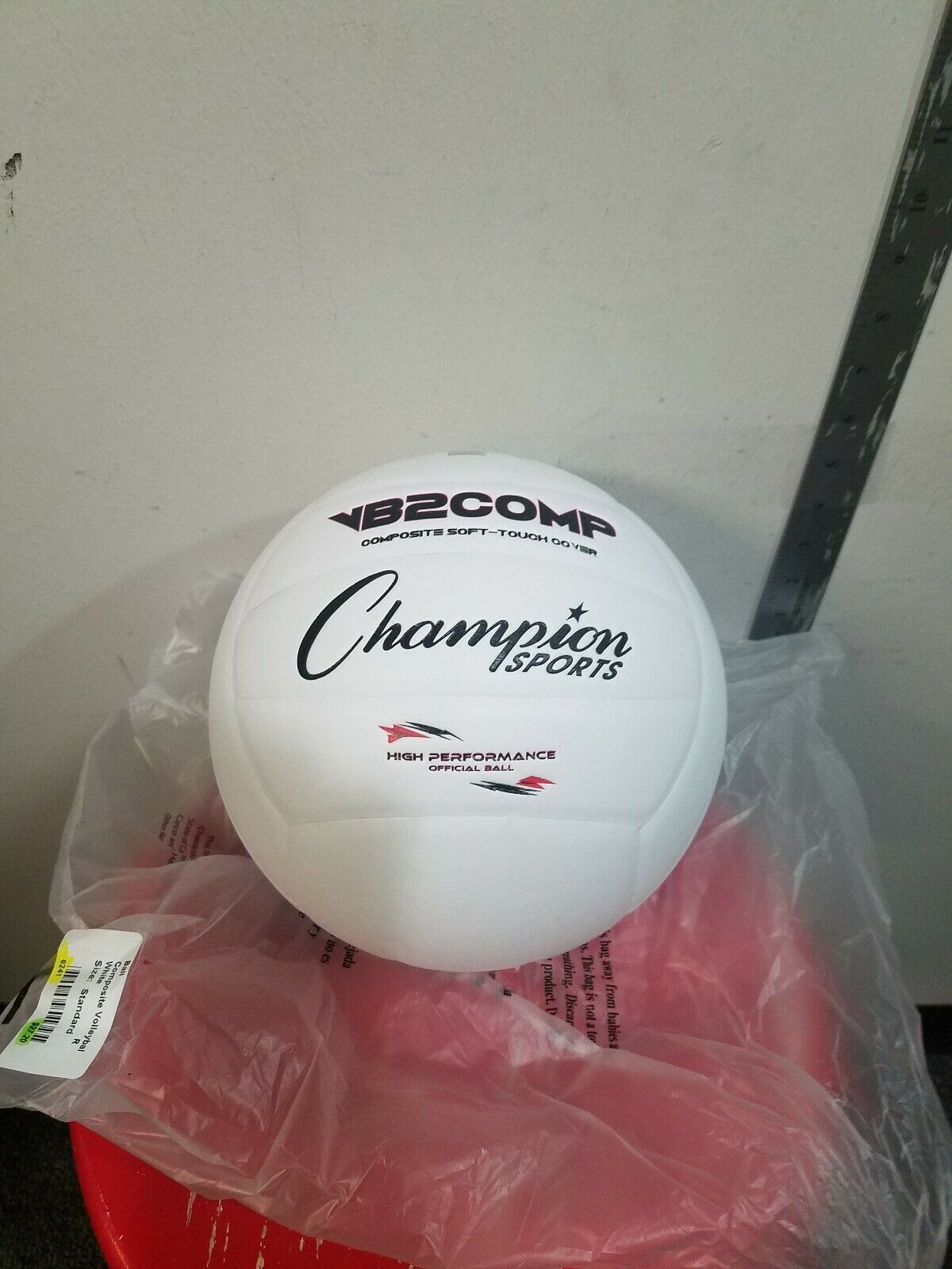 Champion Sports Vb2 Composite Volleyball White New