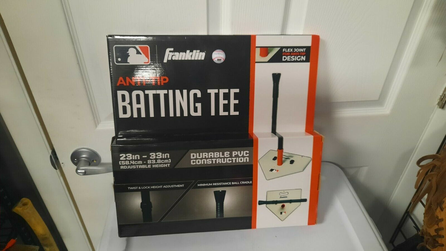 Franklin Batting tee Adjustable Size 23 - 33" Baseball