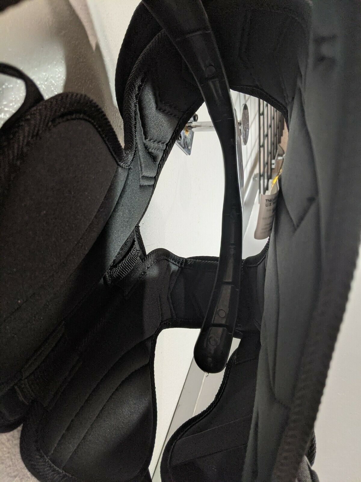 Warrior Lacrosse Shoulder Pads Burn Next Black Size Youth Small New Plus