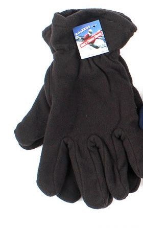 Sport Subzero Fleece Gloves with Lining Men's O/S New