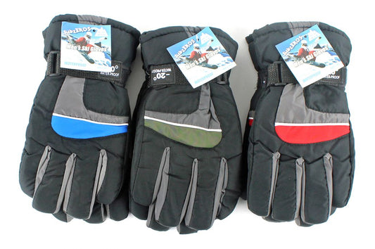 Subzeros Men's Ski Gloves Adult size O/S Multicolored New