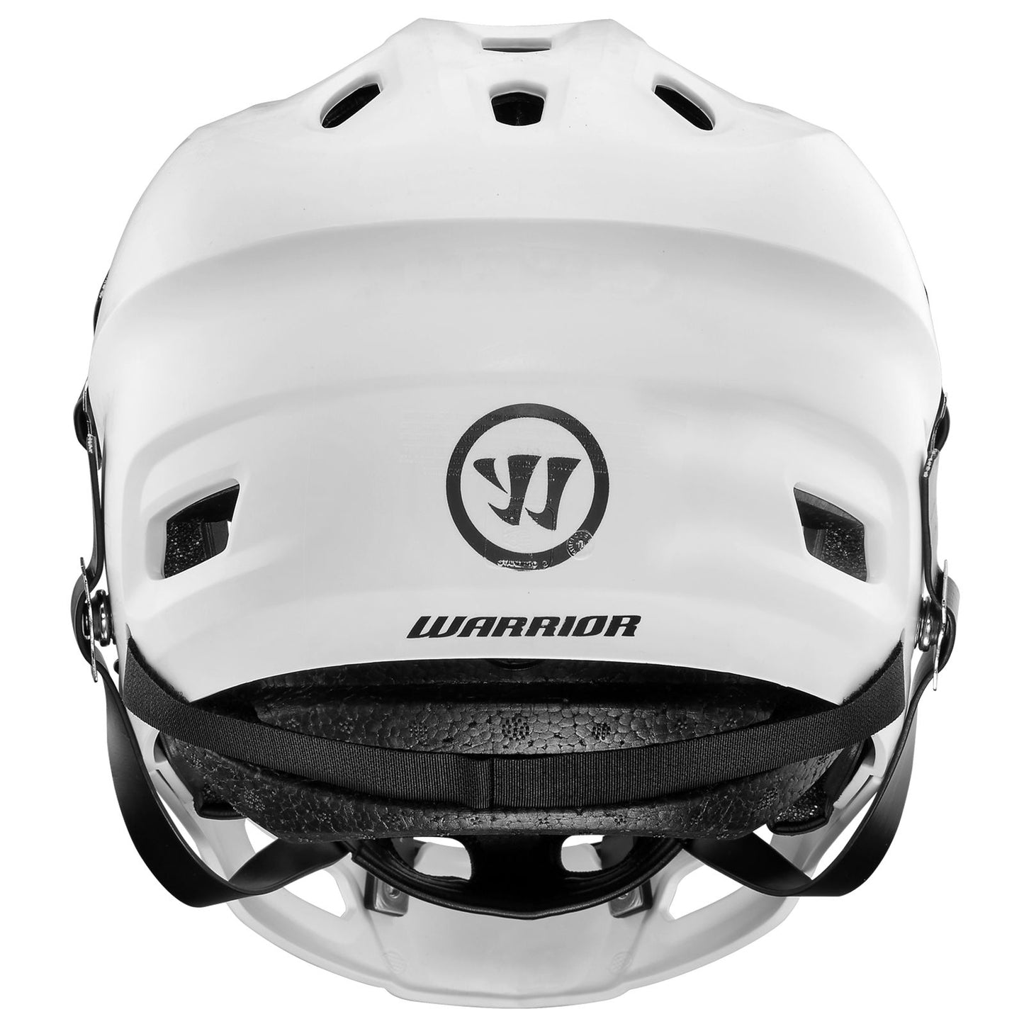 Warrior Lacrosse Helmet Burn Jr White or Black OSFM