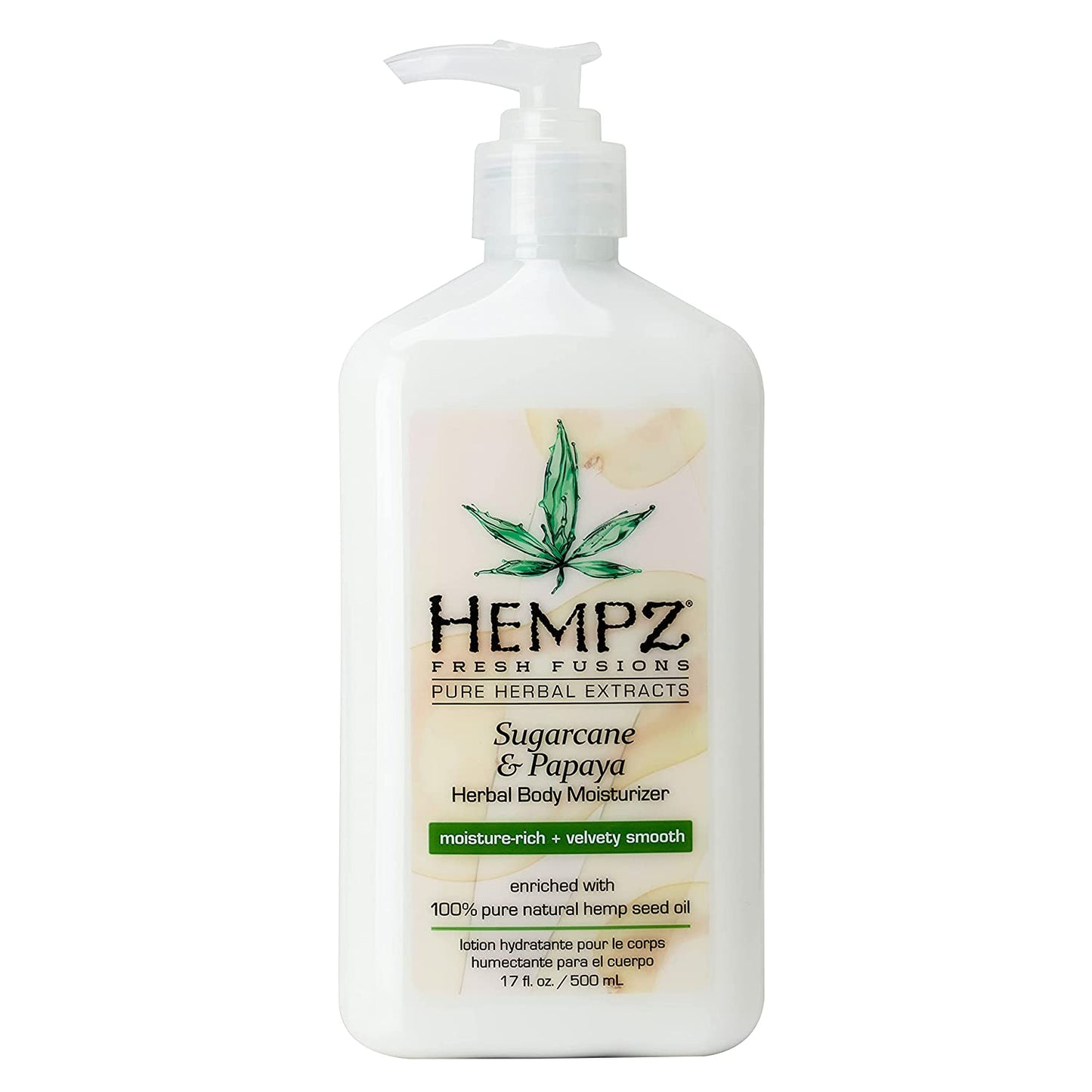 Hempz Sugarcane & Papya Herbal Body Moisturizer 17 oz